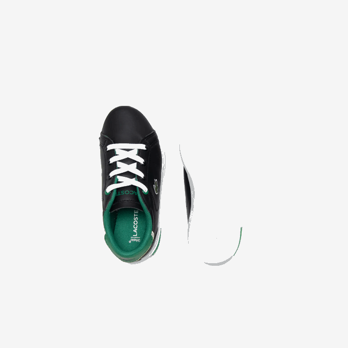 negro y verde 1b4 VVL0A2978 infantes Lacoste tenis sintéticos powercourt